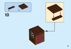 LEGO 41621 instructions page 11 – build guide