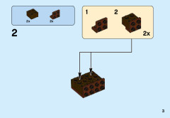 LEGO 41621 instructions page 3 – build guide