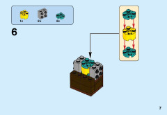 LEGO 41621 instructions page 7 – build guide