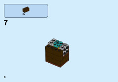 LEGO 41621 instructions page 8 – build guide