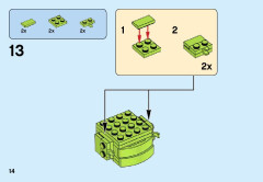 LEGO 41622 instructions page 14 – build guide