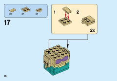 LEGO 41623 instructions page 18 – build guide