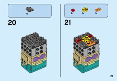 LEGO 41623 instructions page 21 – build guide