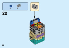 LEGO 41623 instructions page 22 – build guide