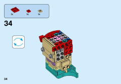 LEGO 41623 instructions page 34 – build guide