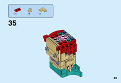 LEGO 41623 instructions page 35 – build guide