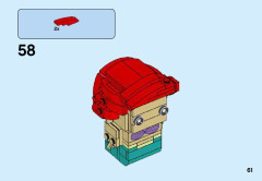 LEGO 41623 instructions page 61 – build guide