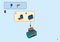 LEGO 41623 instructions page 7 – build guide