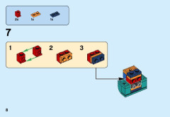 LEGO 41623 instructions page 8 – build guide