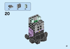 LEGO 41623 instructions page 21 – build guide