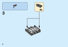 LEGO 41623 instructions page 4 – build guide