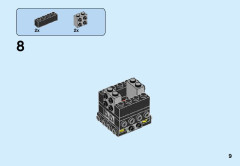 LEGO 41623 instructions page 9 – build guide
