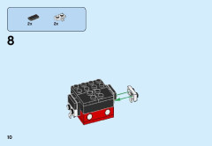 LEGO 41624 instructions page 10 – build guide