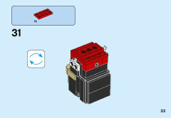 LEGO 41624 instructions page 33 – build guide