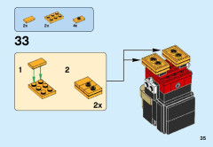 LEGO 41624 instructions page 35 – build guide