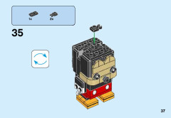 LEGO 41624 instructions page 37 – build guide