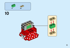 LEGO 41625 instructions page 11 – build guide
