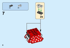 LEGO 41625 instructions page 8 – build guide