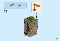 LEGO 41626 instructions page 43 – build guide