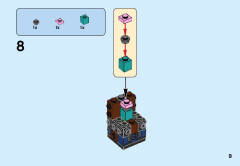 LEGO 41626 instructions page 9 – build guide