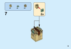 LEGO 41627 instructions page 9 – build guide