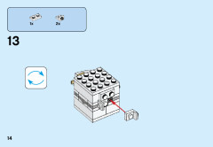 LEGO 41628 instructions page 14 – build guide