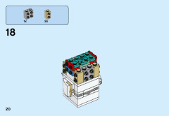 LEGO 41628 instructions page 20 – build guide