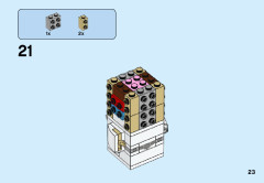 LEGO 41628 instructions page 23 – build guide