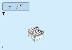 LEGO 41628 instructions page 8 – build guide