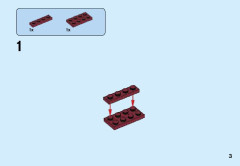 LEGO 41629 instructions page 3 – build guide