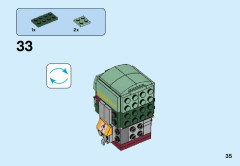 LEGO 41629 instructions page 35 – build guide