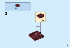 LEGO 41629 instructions page 5 – build guide
