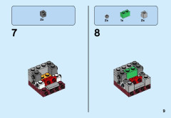 LEGO 41629 instructions page 9 – build guide