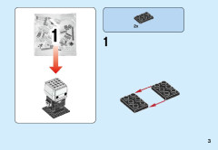 LEGO 41630 instructions page 3 – build guide