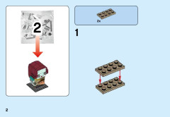 LEGO 41630 instructions page 2 – build guide