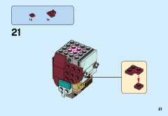 LEGO 41630 instructions page 21 – build guide