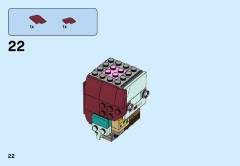 LEGO 41630 instructions page 22 – build guide