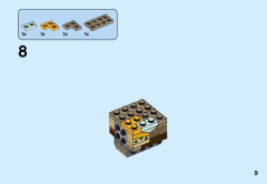 LEGO 41630 instructions page 9 – build guide
