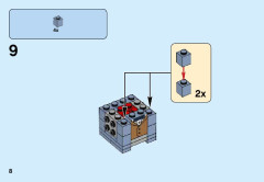 LEGO 41631 instructions page 8 – build guide