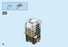 LEGO 41631 instructions page 20 – build guide