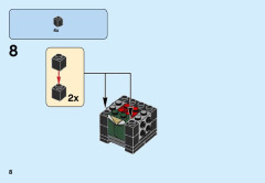 LEGO 41631 instructions page 8 – build guide