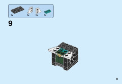LEGO 41631 instructions page 9 – build guide