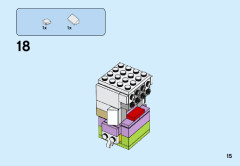 LEGO 41632 instructions page 15 – build guide