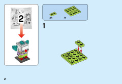 LEGO 41632 instructions page 2 – build guide