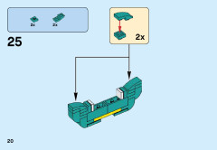 LEGO 41632 instructions page 20 – build guide