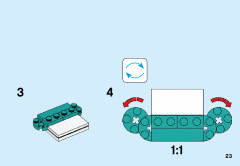 LEGO 41632 instructions page 23 – build guide