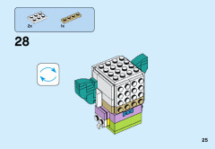 LEGO 41632 instructions page 25 – build guide