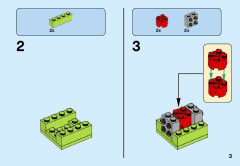 LEGO 41632 instructions page 3 – build guide