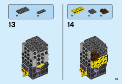 LEGO 41635 instructions page 13 – build guide