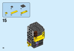 LEGO 41635 instructions page 14 – build guide